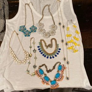 Eight summer necklaces